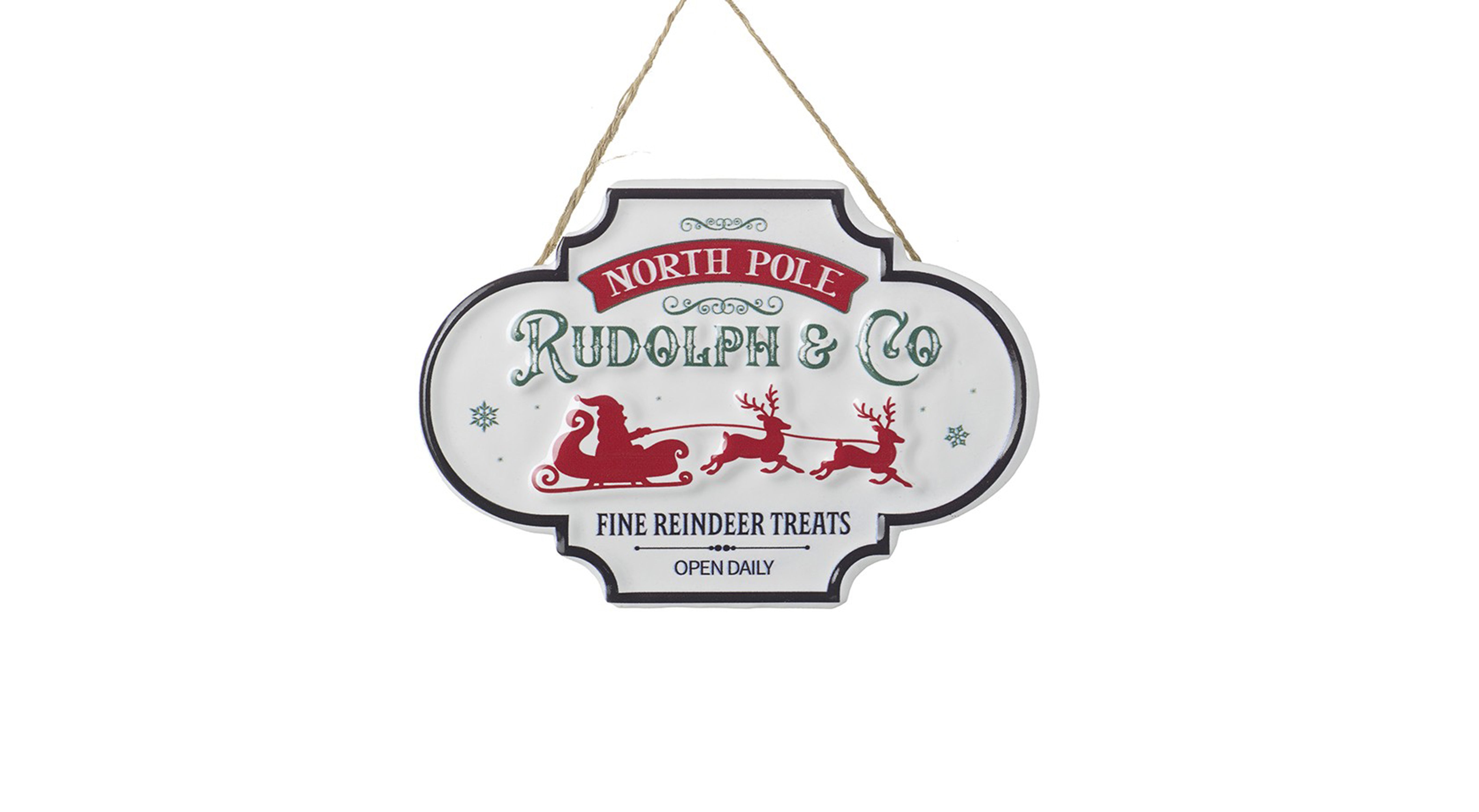 Rudolph & Co Metal Sign