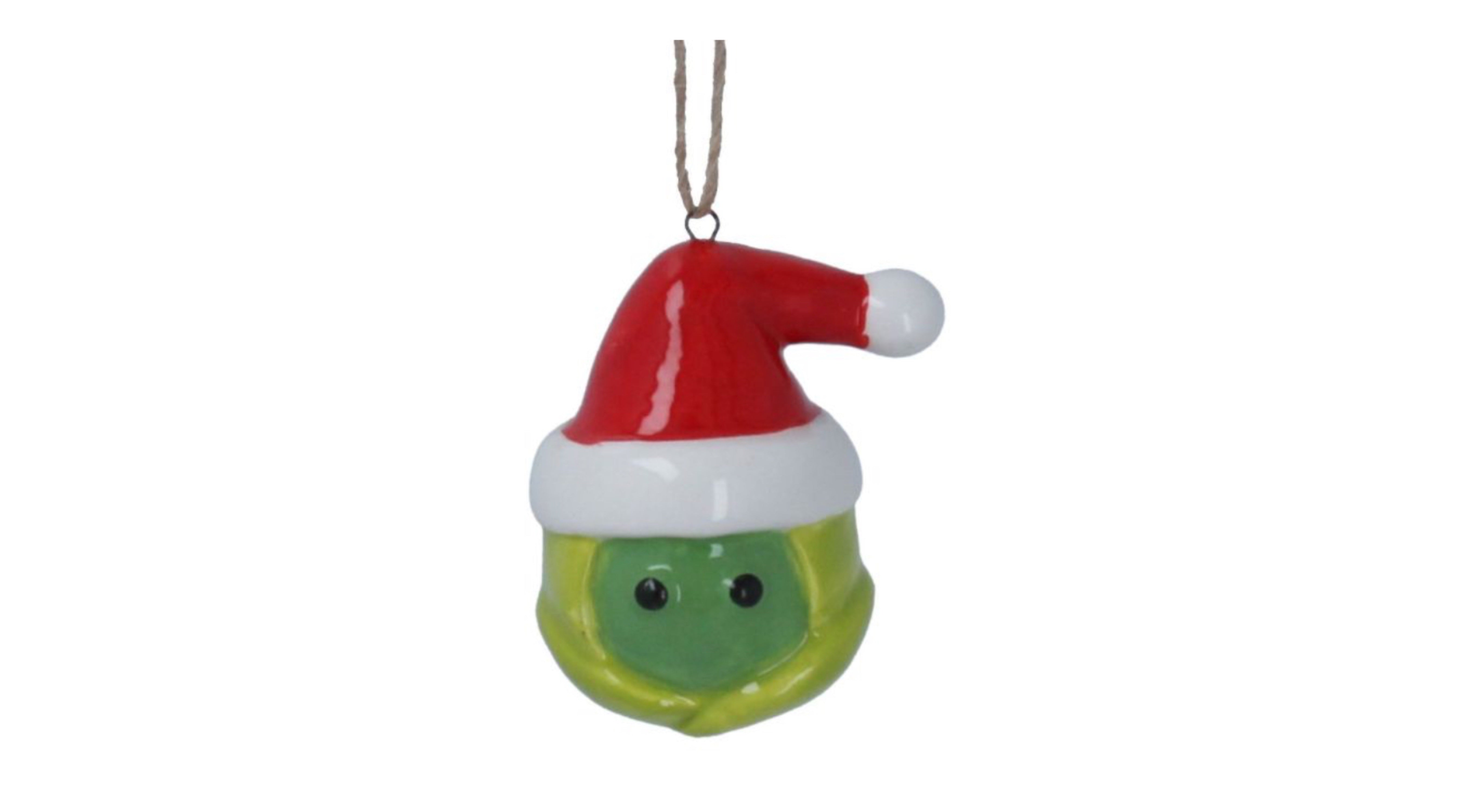Festive Sprout Christmas Bauble