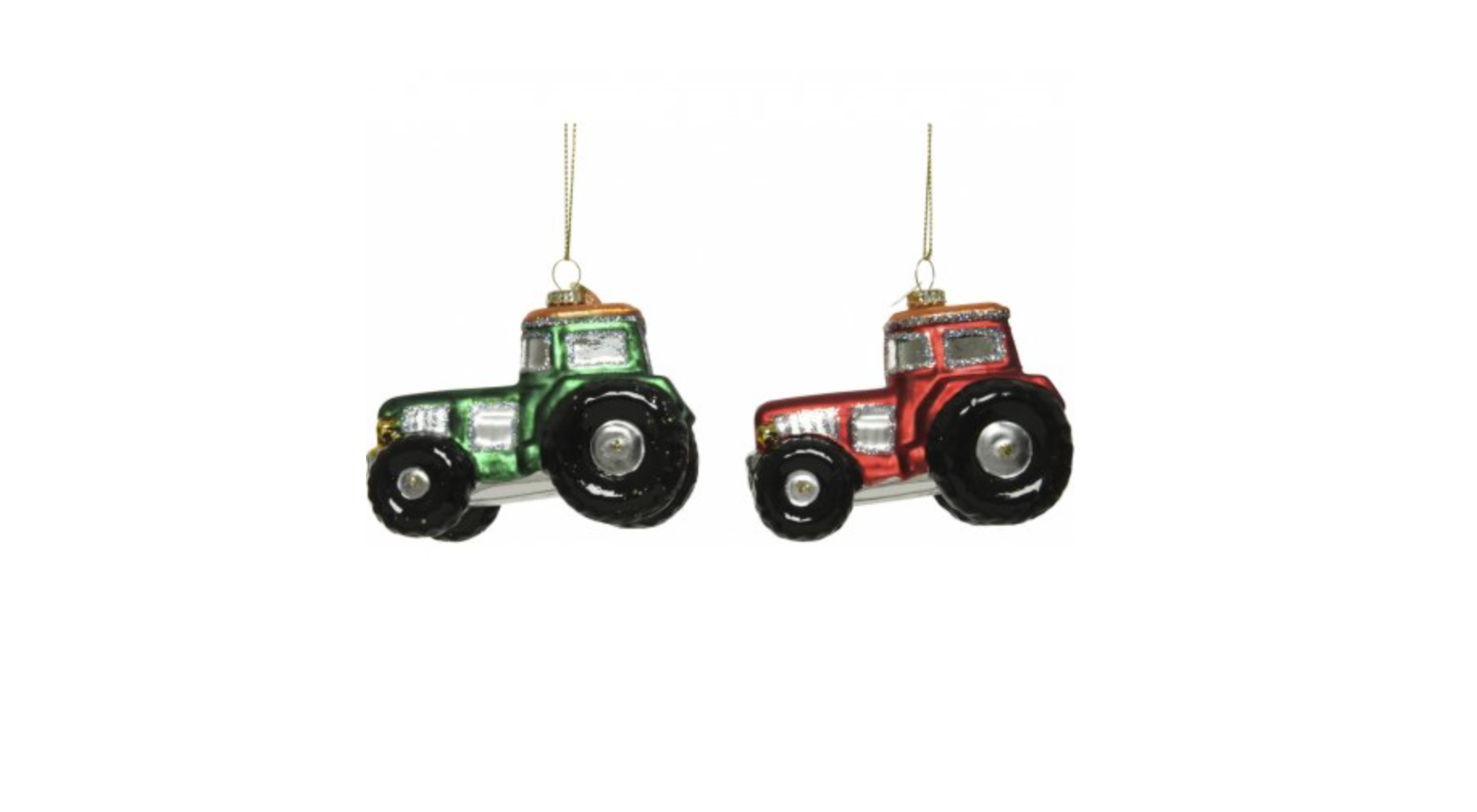Tractor Christmas Tree Decoration