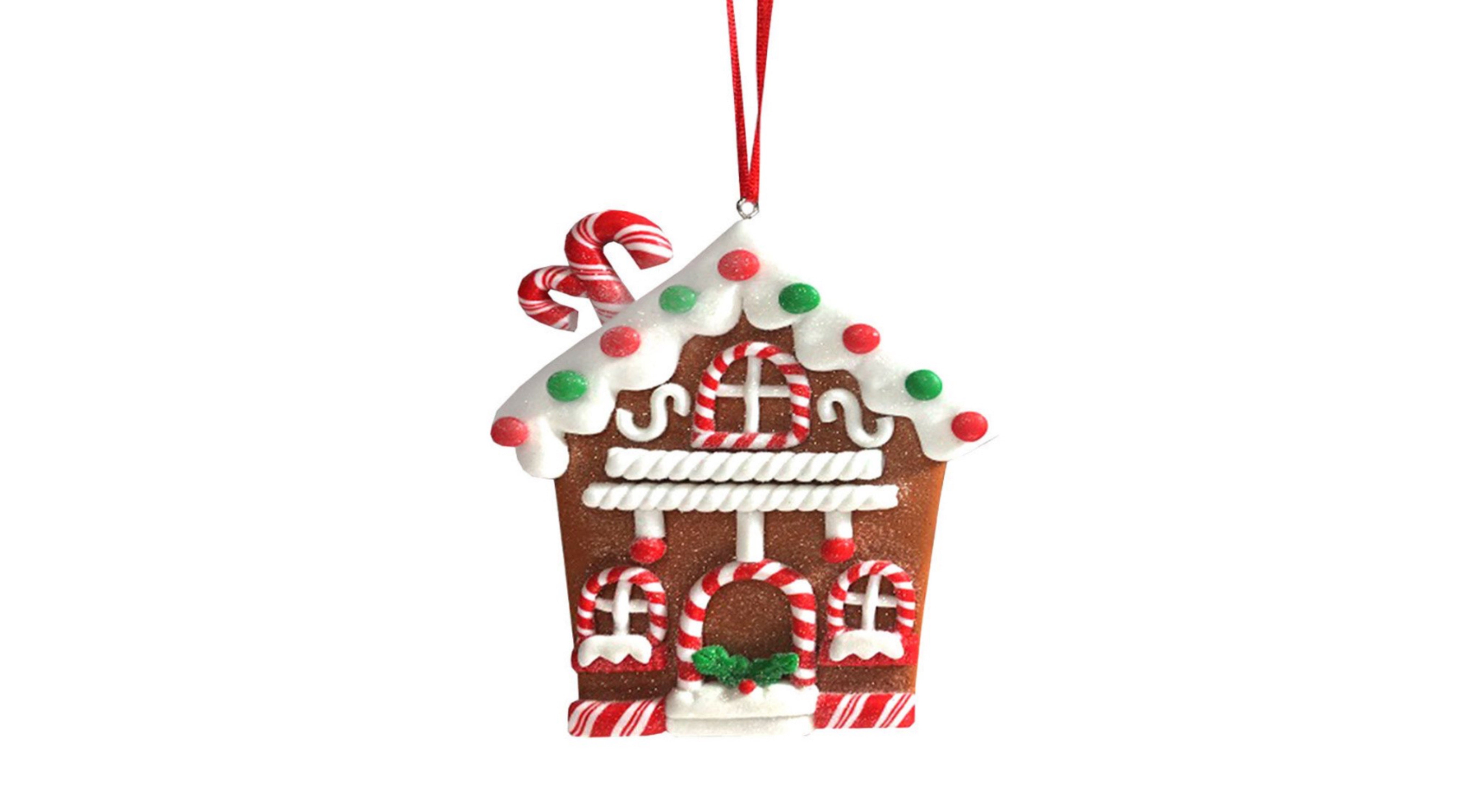 Gingerbread House Christmas Ornament