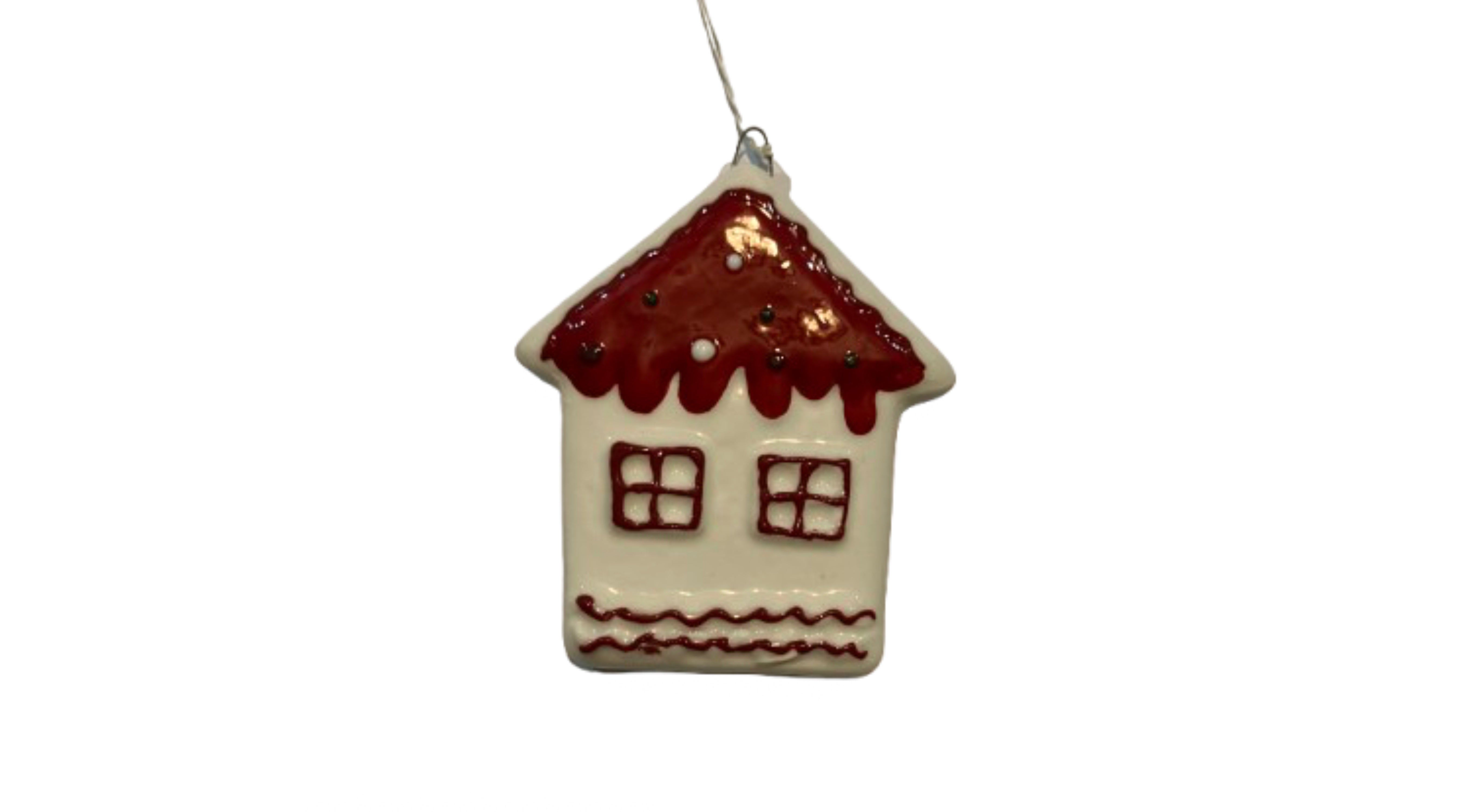 Gingerbread House Christmas Ornament