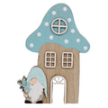 Gnome and Mushroom House Christmas Decoration