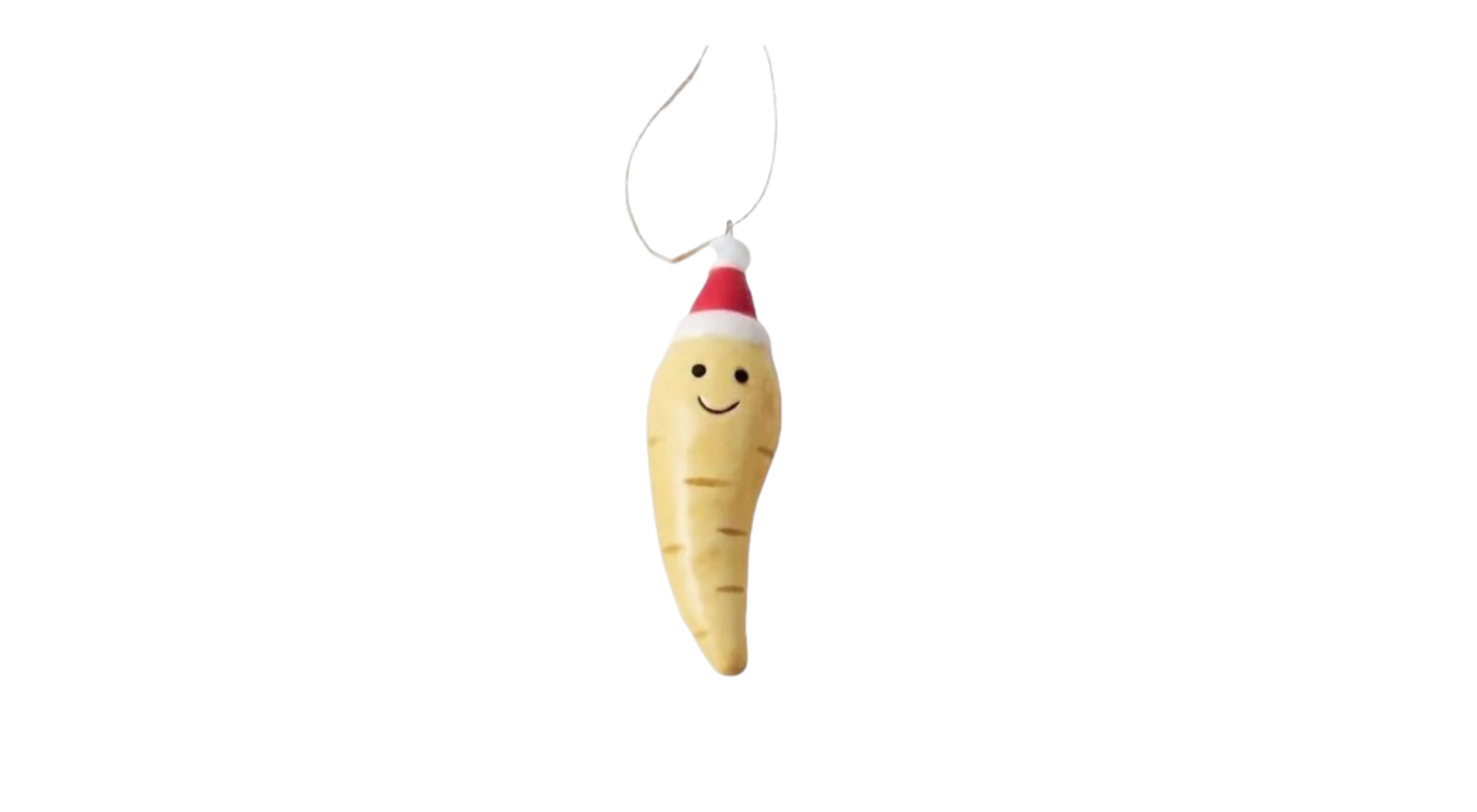 "Santa Parsnip" Christmas Tree Decoration