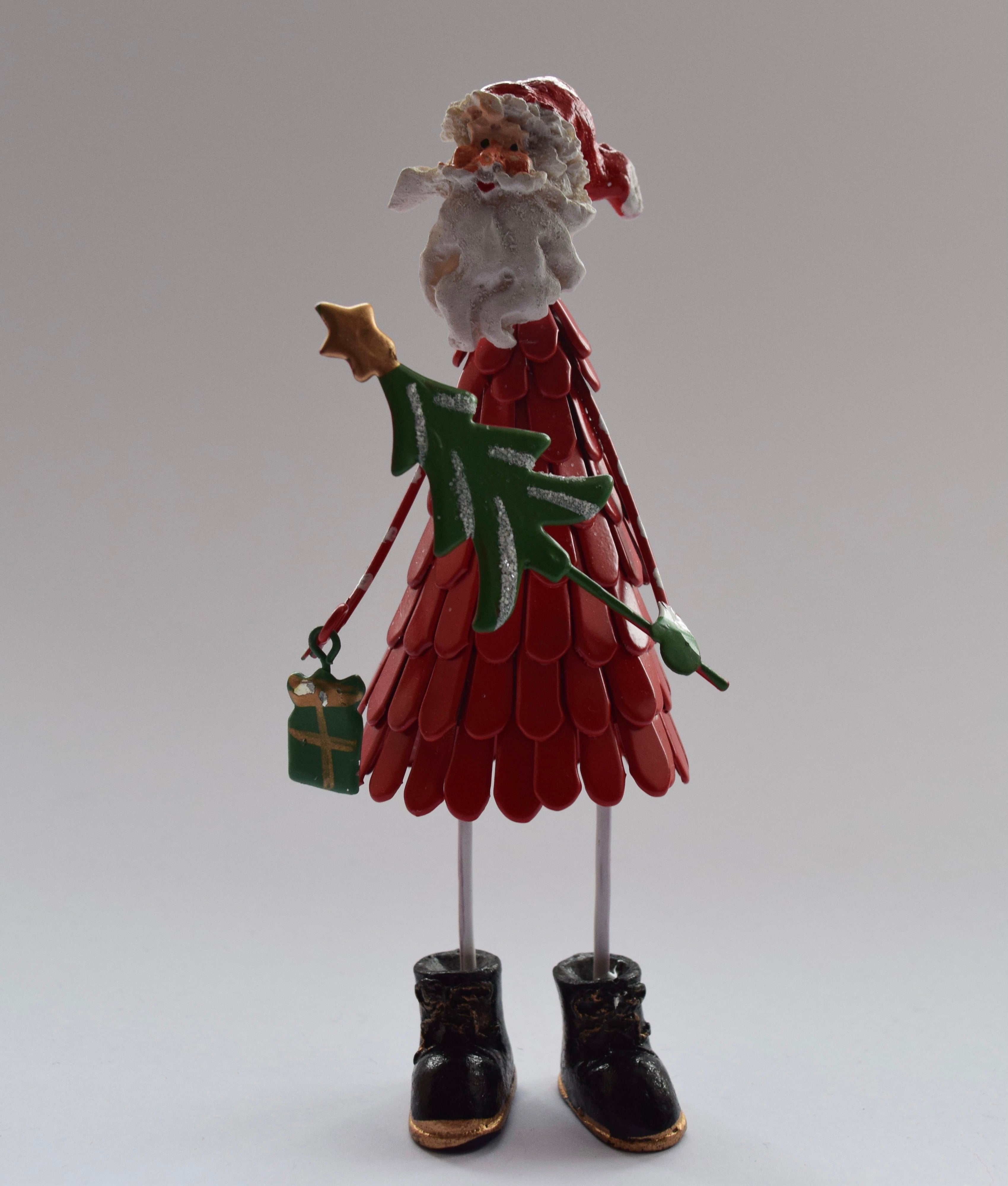 Metal Wobble Santa / Reindeer