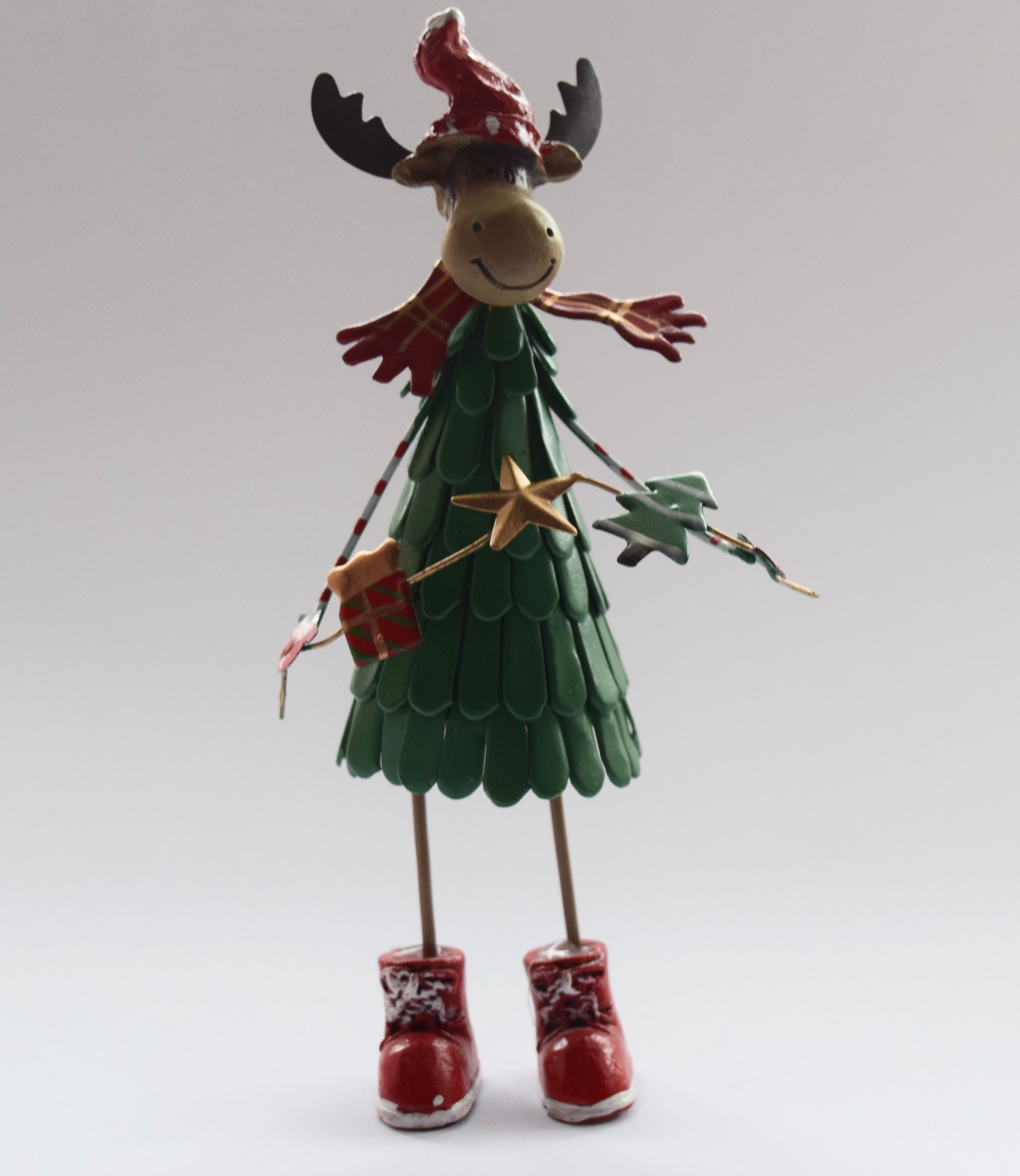 Metal Wobble Santa / Reindeer