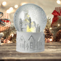 Snow Globe House Light Up Scene