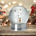 Snow Globe With Tree and Reindeer Inside