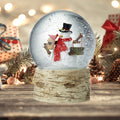 Let It Snow Snowman Snow Globe