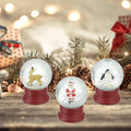 Miniature Santa/Deer/Penguin Snow Globe