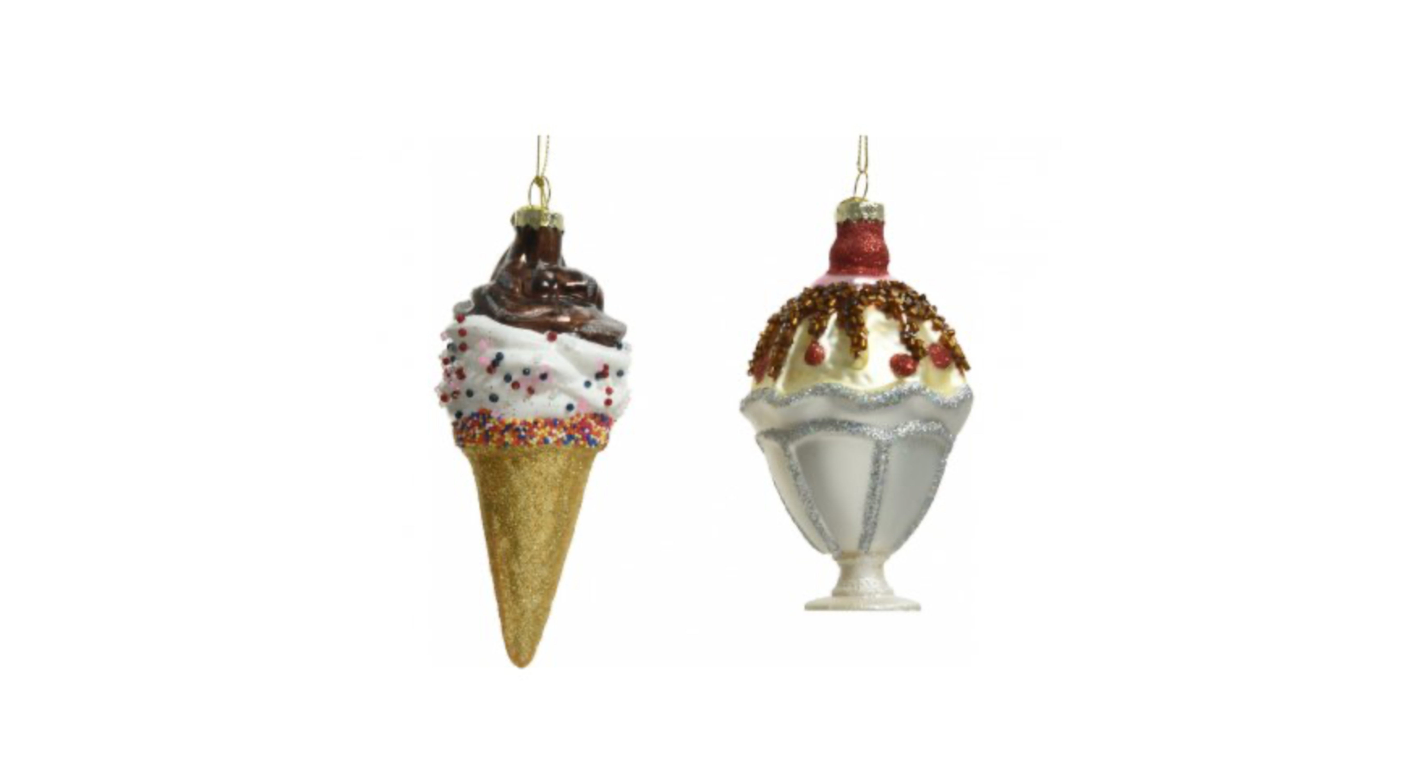 Glass Ice Cream Sundae