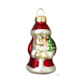 Glass Santa Decoration