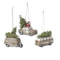Vehicle Carrying Xmas Tree Bauble