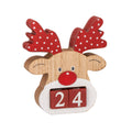 Wooden Deer Advent Block